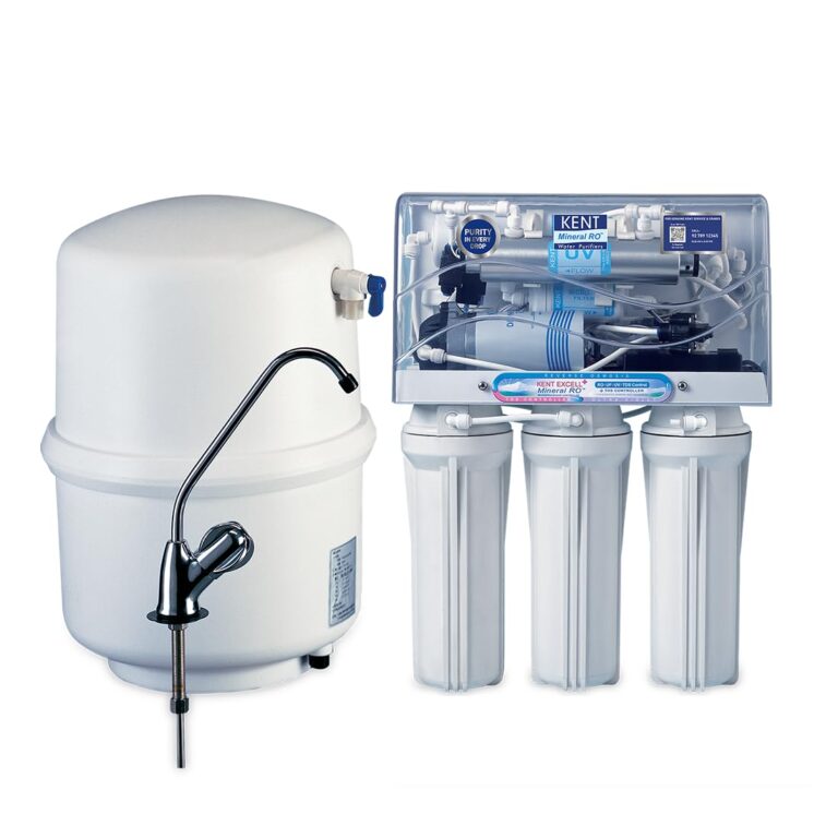 KENT Excel Plus Under the Counter RO Water Purifier Filter for Home with 7L Hydrostatic Tank