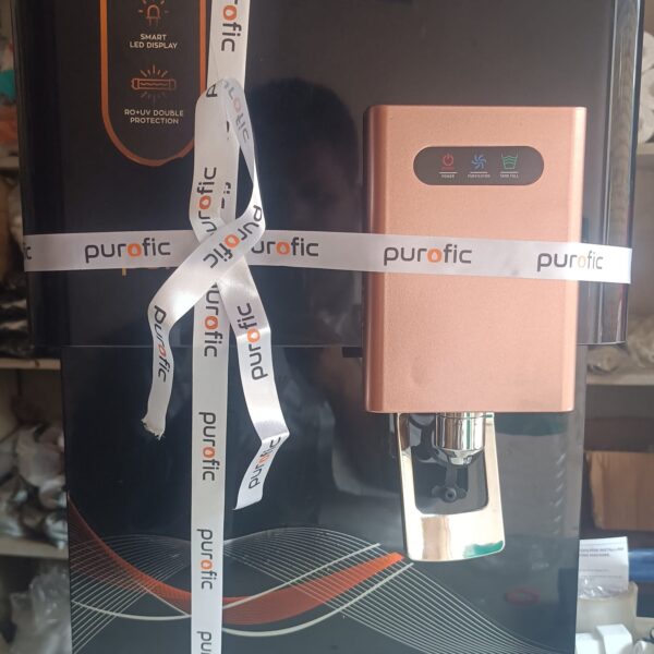 Purofic RO Water Purifier Black