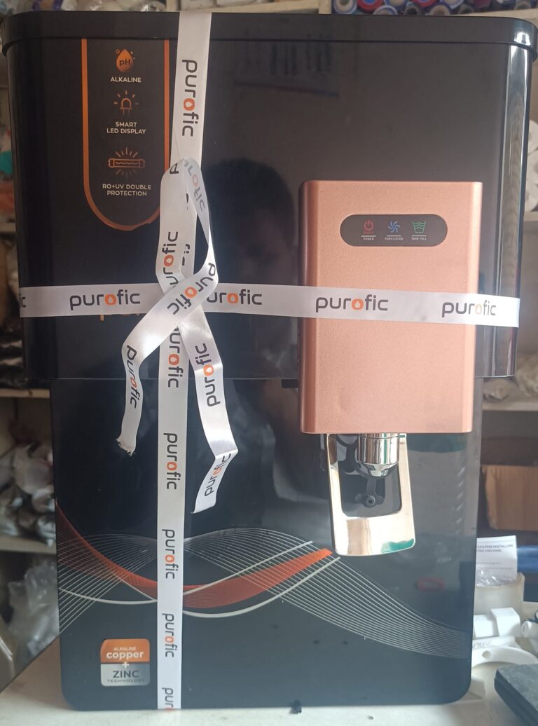 Purofic RO Water Purifier Black